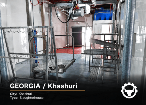 SLAUGHTERHOUSE IN GEORGIA — KHASHURI