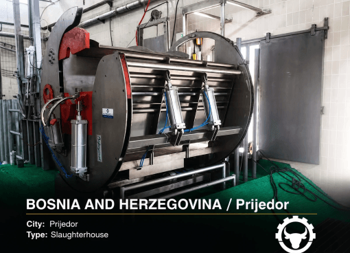 ROTATIONAL CATTLE BOX BOSNIA AND HERZEGOVINIA — PRIJEDOR
