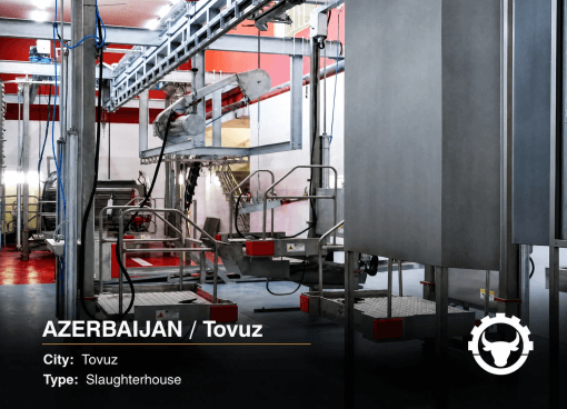 SLAUGHTERHOUSE IN AZERBAIJAN — TOVUZ