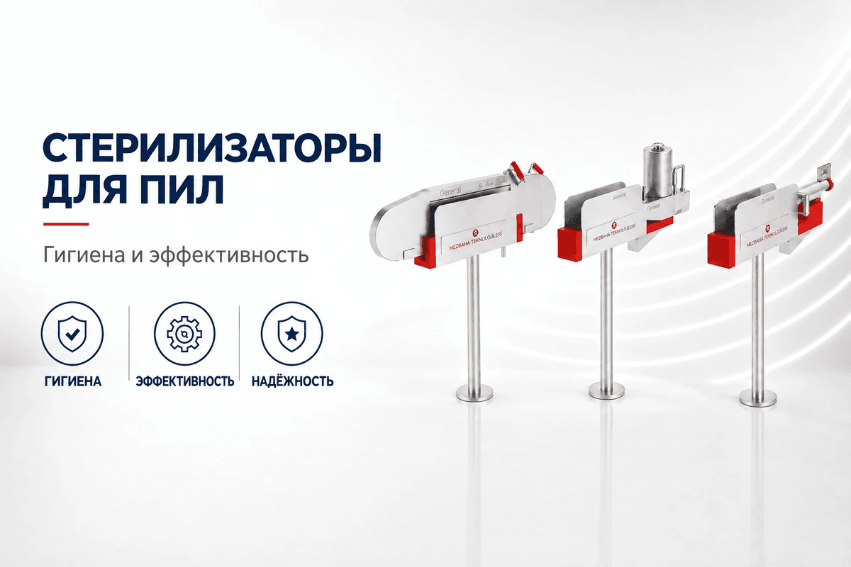Стерилизаторы для пил — линии убоя крупного рогатого скота