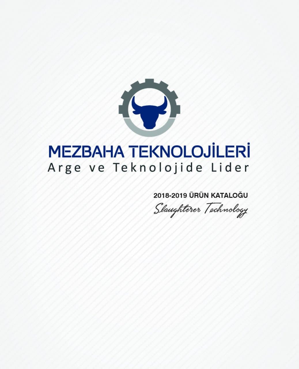 2018 Mezbaha Sistemleri Katalog — Page 1 / 155