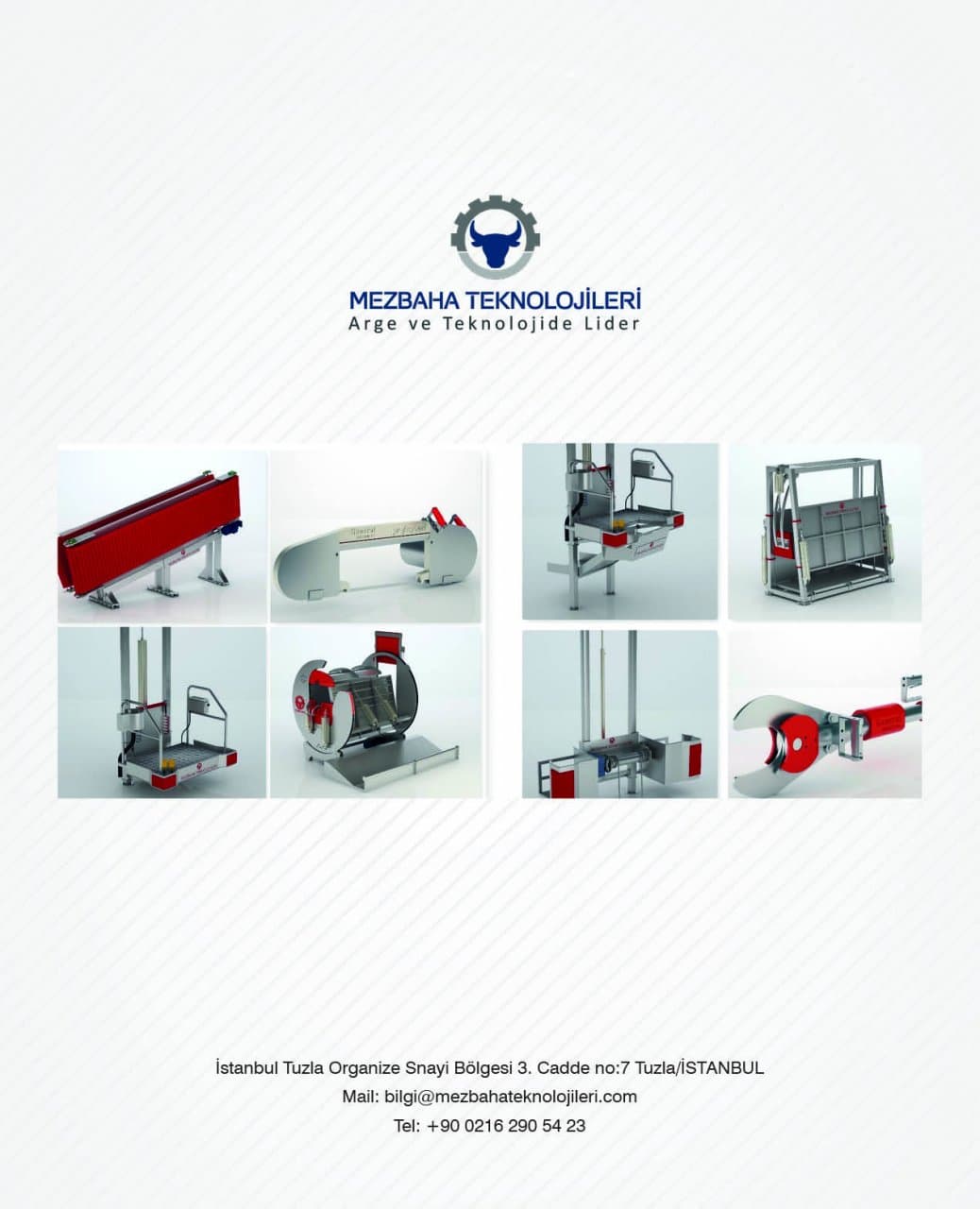 2018 Mezbaha Sistemleri Katalog — Page 155 / 155