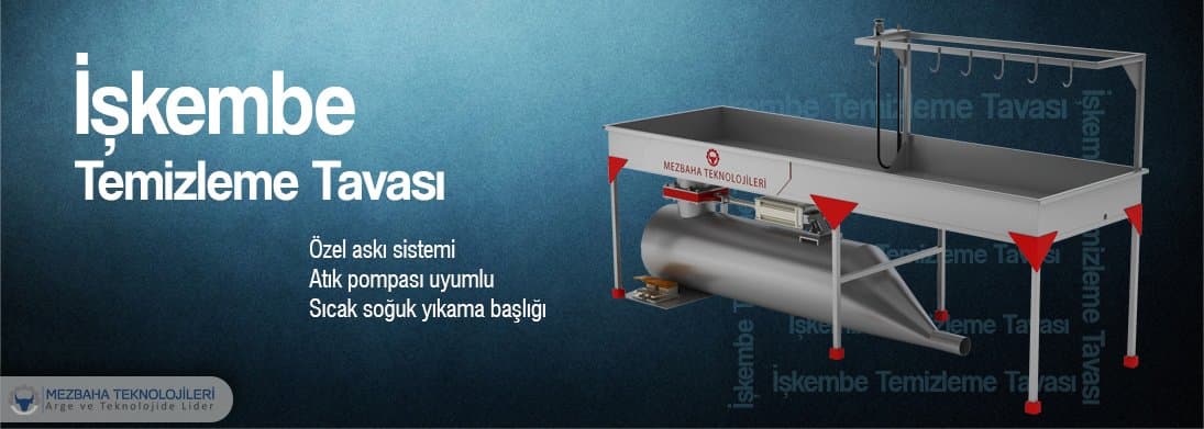 Stainless steel Tripe Cleaning Pan — cattle slaughter lines