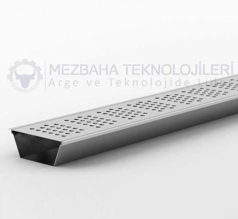 Stainless steel Drain Channel and Grate — cattle slaughter lines