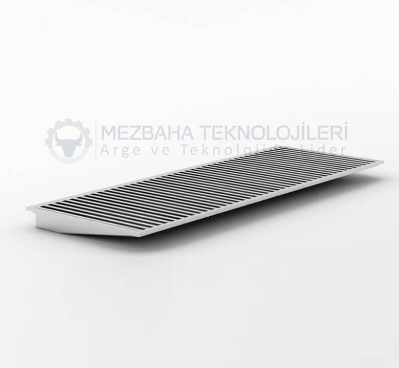 Stainless steel Bleeding Pan — cattle slaughter lines