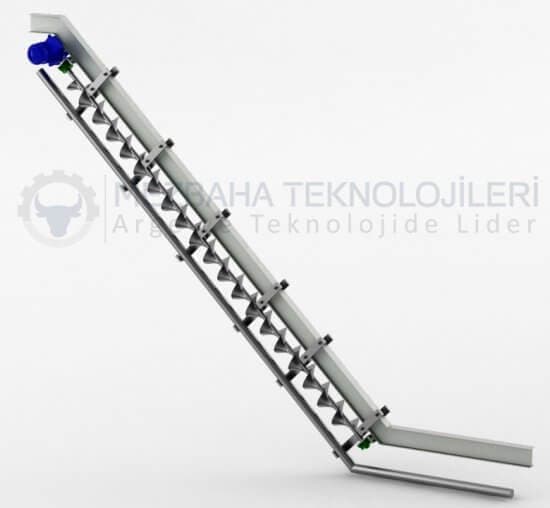 Stainless steel Return Line and Hook Lowering Helix — cattle slaughter lines