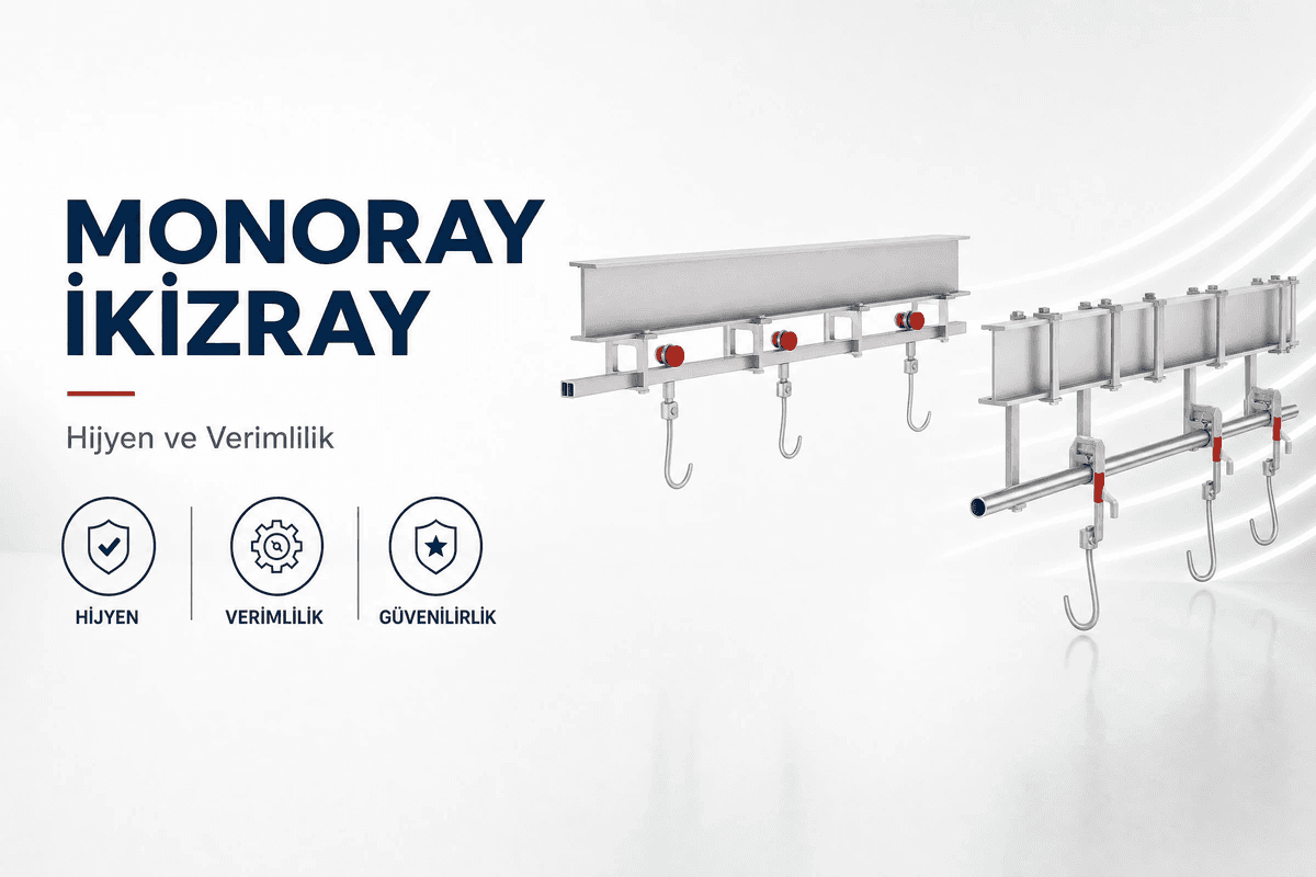 Mezbaha Sistemleri Monray İkizray — sığır kesim hattı