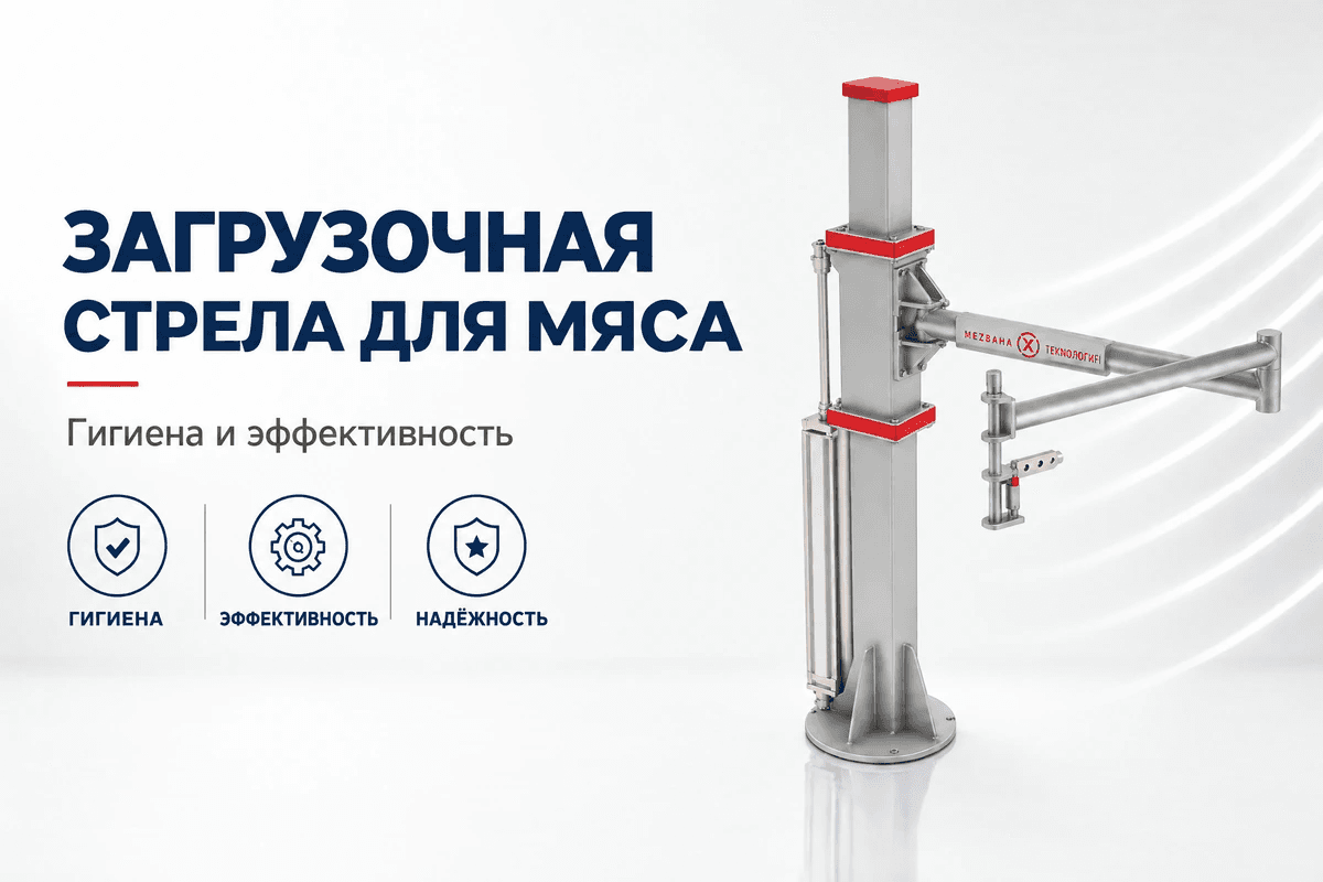 Нержавеющая сталь Загрузочный Рычаг Для Мяса — линии убоя крупного рогатого скота