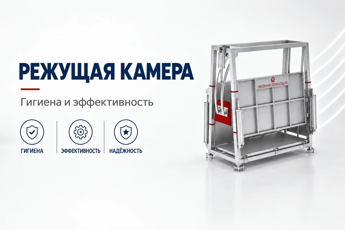 Нержавеющая сталь Камера обрезки — линии убоя крупного рогатого скота