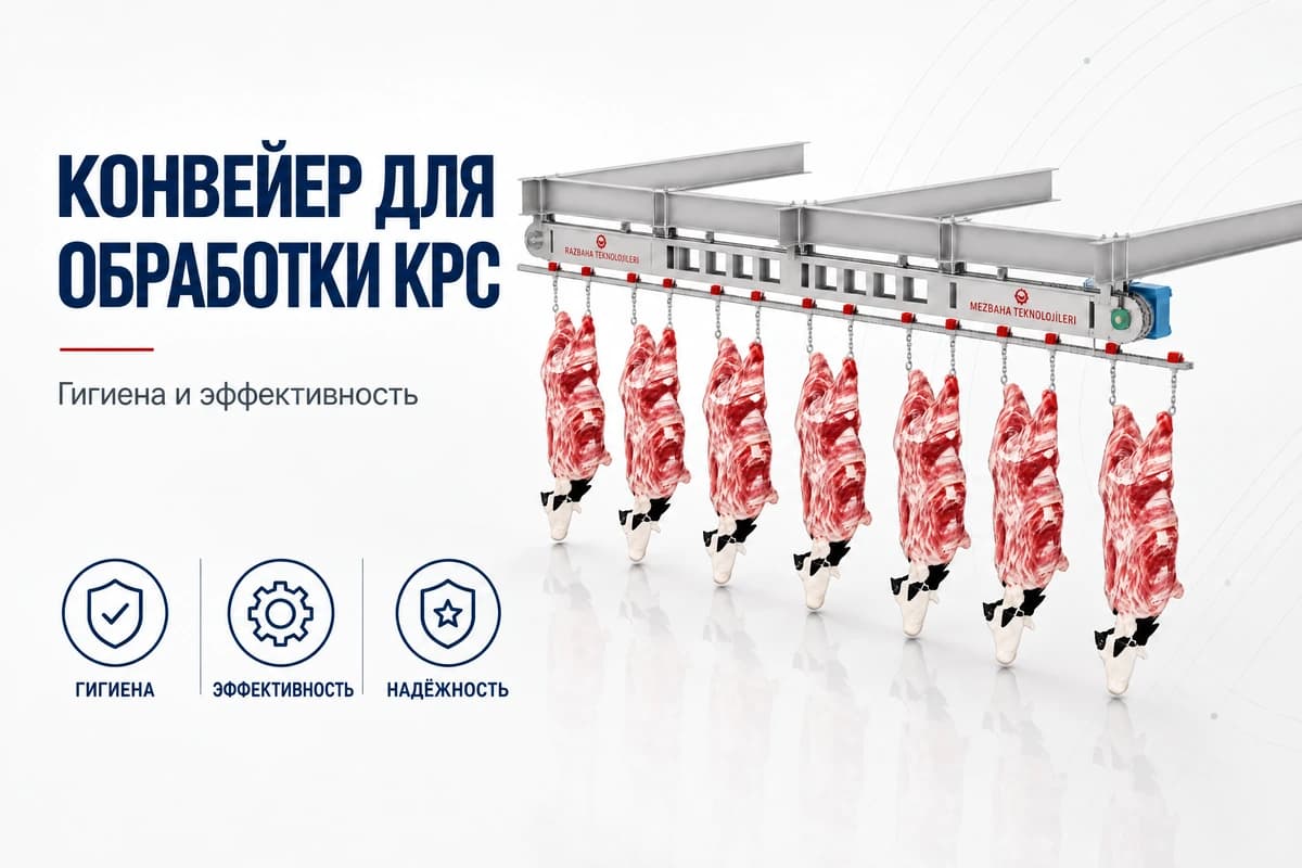 Нержавеющая сталь Конвейер для переработки крупного рогатого скота — линии убоя крупного рогатого скота