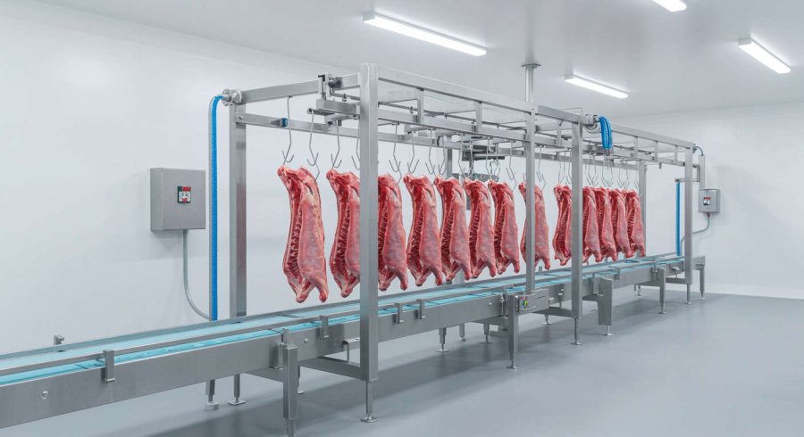 Warum ein Tierkörper-Schienenförderer über die Schlachtebene hinaus hilft