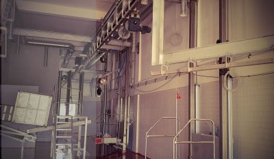 this slaughterhouse project has small capacity, approximately 30 cattle and 50 sleep slaughtering.