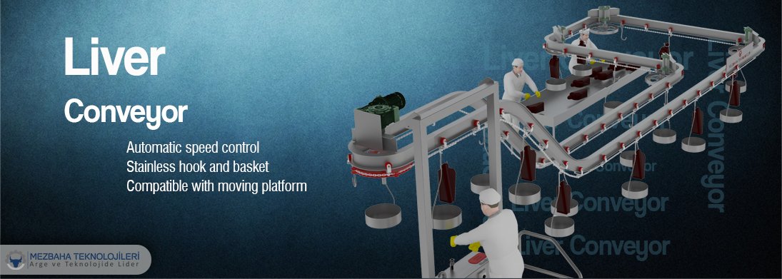 liver conveyor | hygienic offal transport