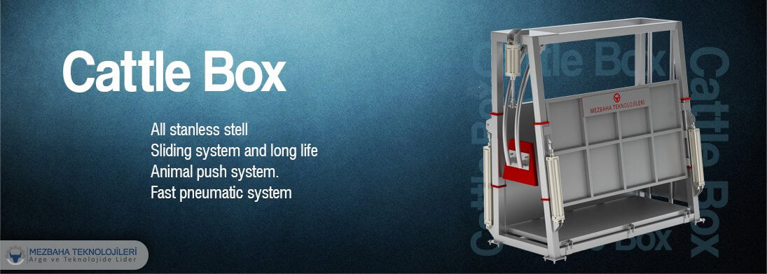 slaughterhouse equipment cattle box