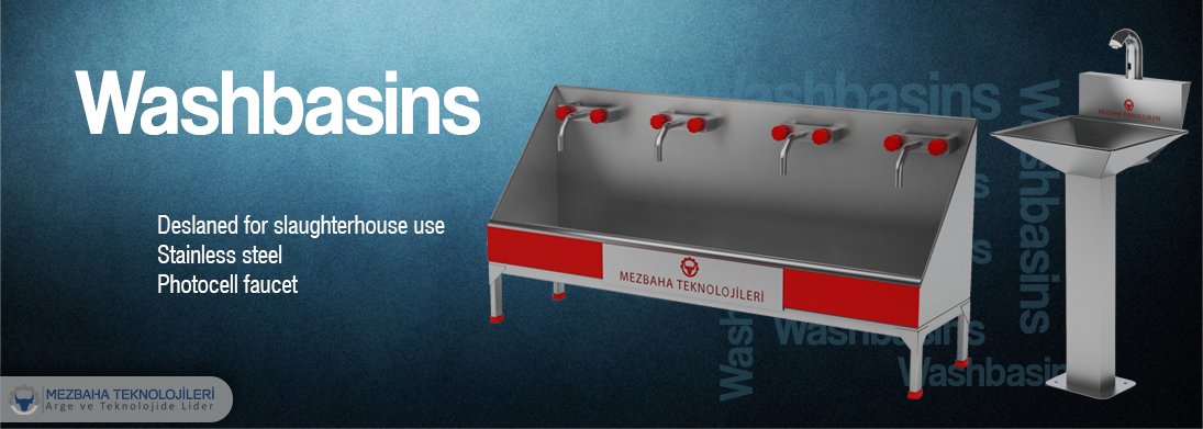 slaughterhouse washbasin