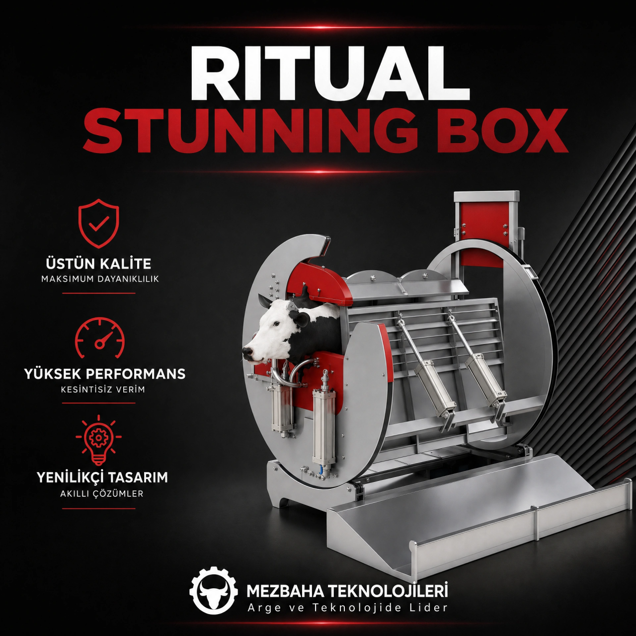 Slaughterhouse Equipment Ritual Cattle Killing Box