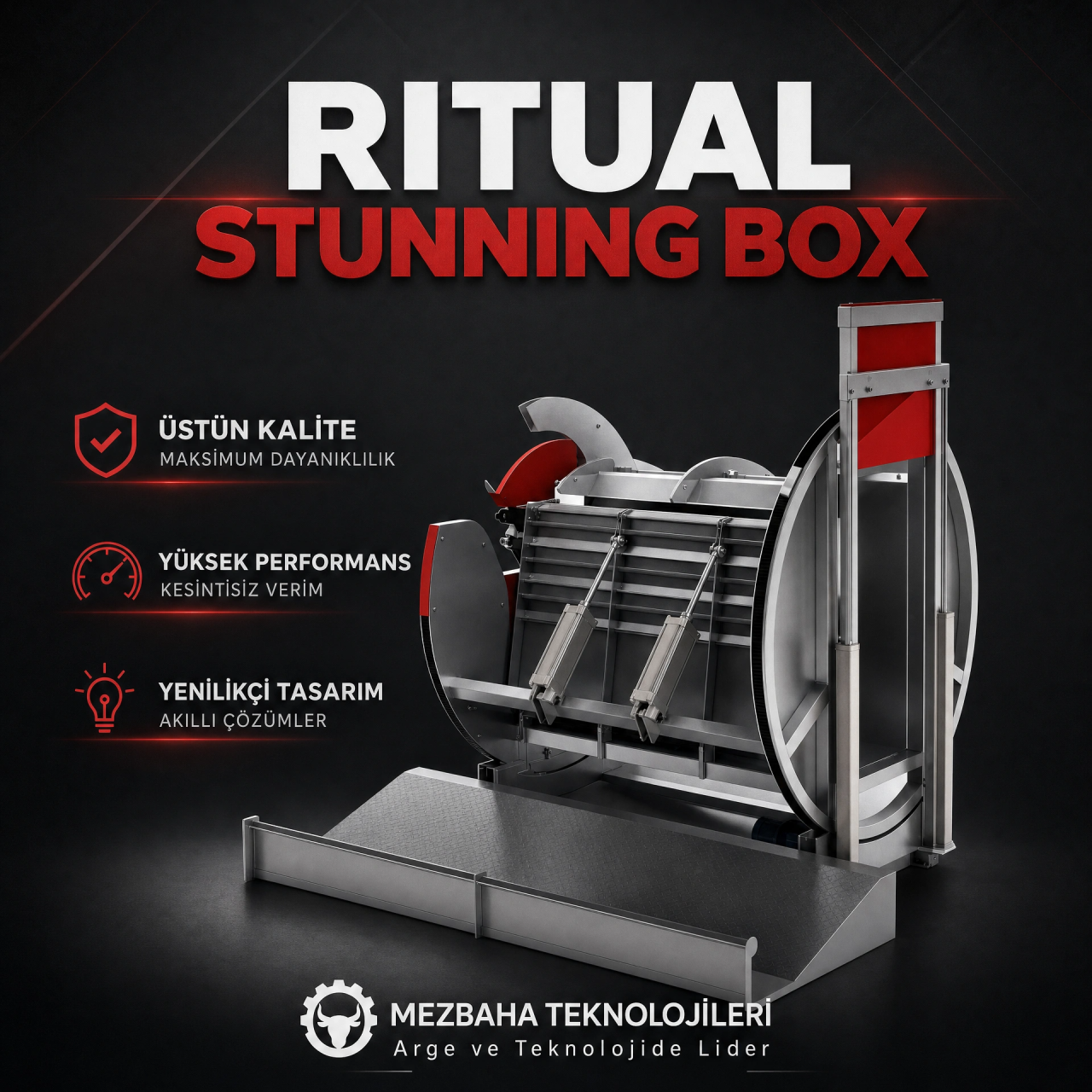 Slaughterhouse Equipment Ritual Cattle Killing Box
