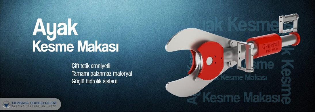ayak kesme makası
