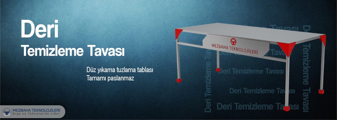 deri temizleme tavası