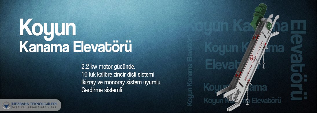 koyun kanama elevatörü