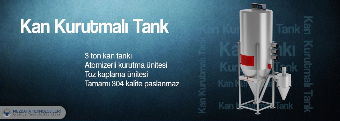 kurutmalı kan tankı